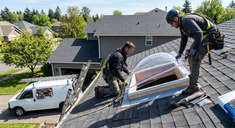 Dome Skylight Replacement in Kent, WA