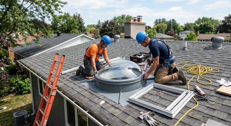Glass Skylight Replacement in Redmond, WA