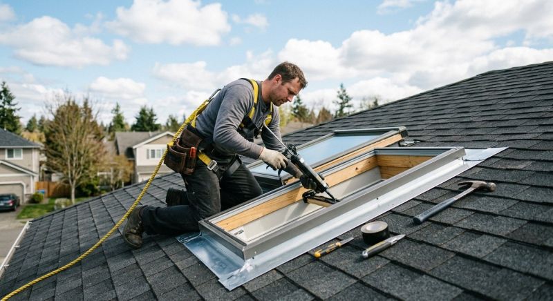Skylight Leak Repair in Tacoma, WA