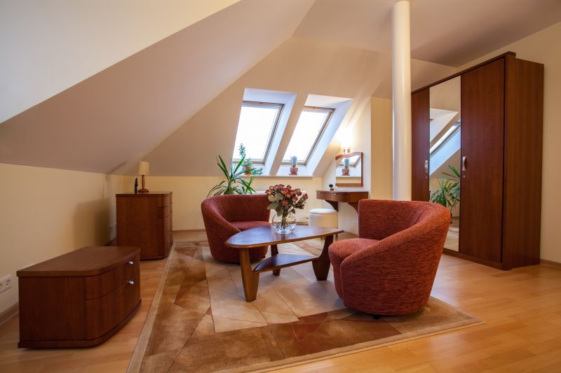 Renovated Attic with Skylights